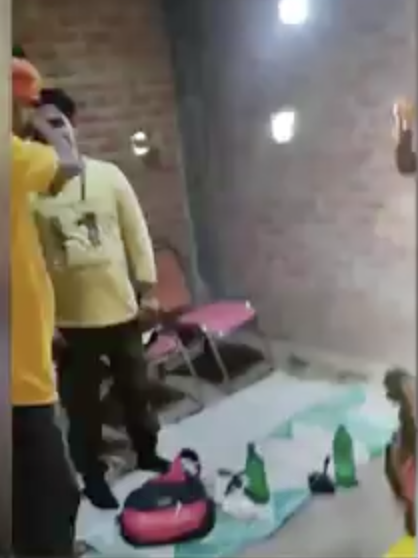 Antarrashtriya Hindu Parishad members disrupted a Christian prayer meeting over alleged religious conversion