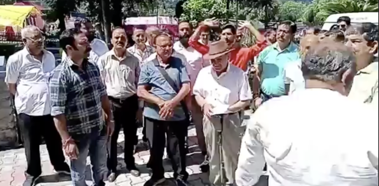 Hateful slogans at a protest rally raised in Chamba