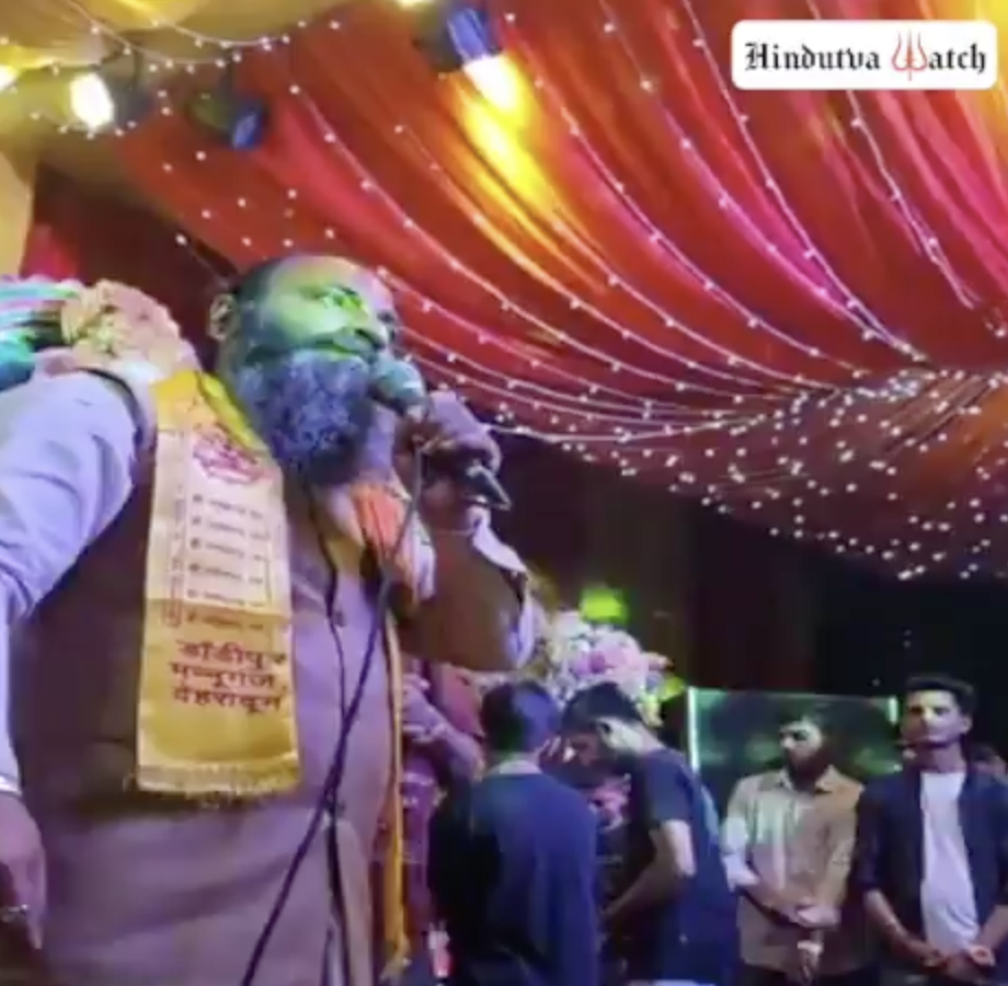 Bajrang Dal leader delivers anti-Muslim speech and advocates against selling property to Muslims