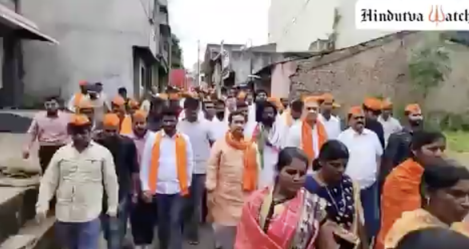 BJP leader Nitesh Rane delivers anti-Muslim hate speech in Sangli