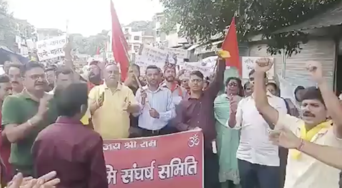 Devbhoomi Sangharsh Samiti rally asks Muslims to leave Himachal Pradesh