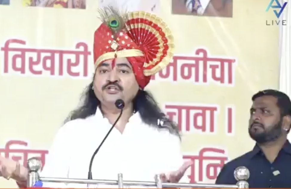 Hindu Rashtra Sena chief Dhananjay Desai delivers hate speech against Muslims and Christians in Lonavala