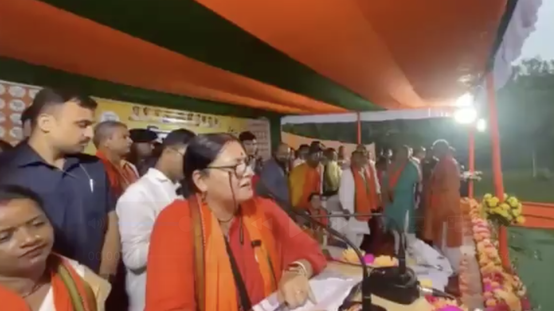 BJP MLA delivers fear-speech in Jamshedpur