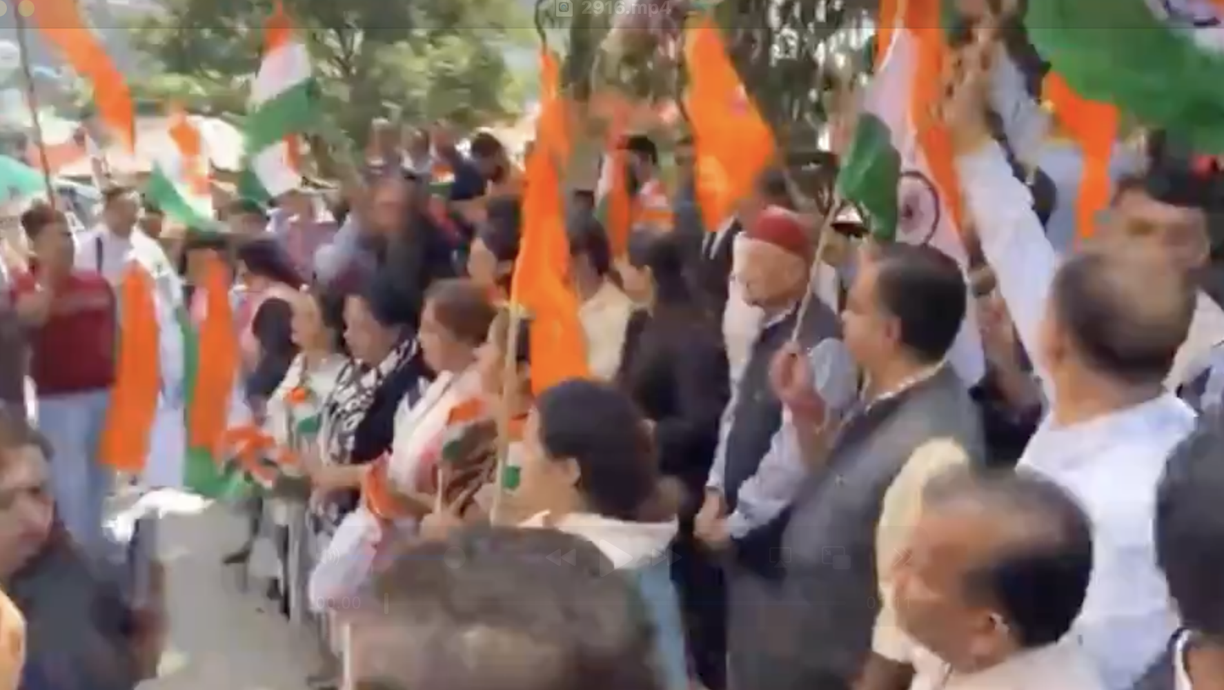 Anti-Muslim slogans chanted at Devbhoomi Sangharsh Samiti protest