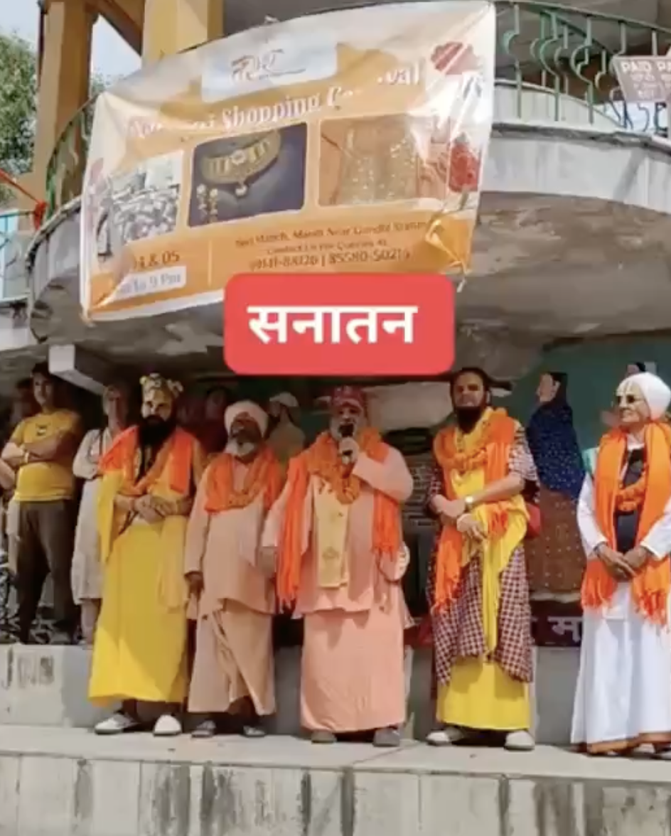 Anti-Muslim speeches deliverd at an event by Hindu saints in Mandi