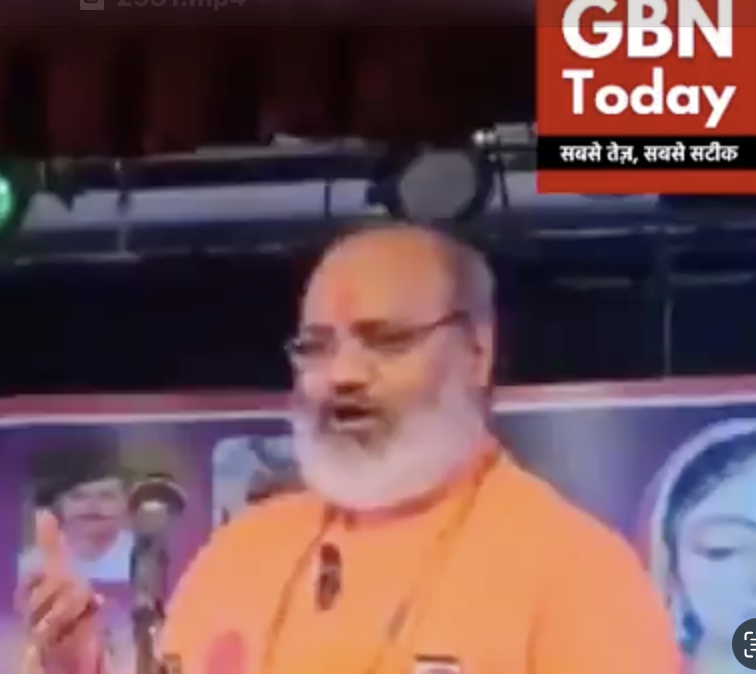 Yati Narsinghanand delivers a dangerous anti-Muslim hate speech in Ghaziabad
