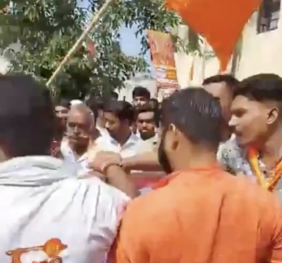 Bajrang Dal members raised islamophobic slogans at a portest rally