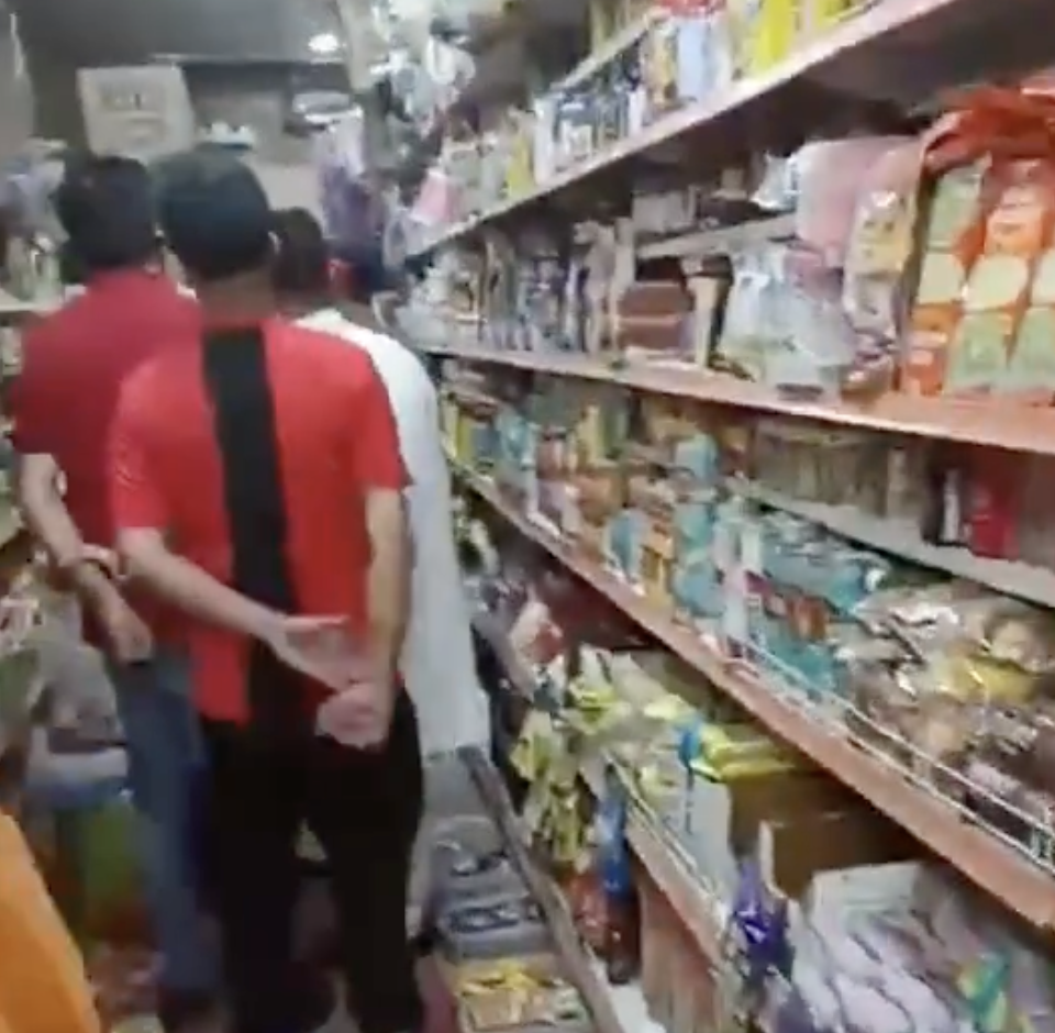 In Jalandhar, Gau Raksha Dal raided a departmental store over selling of imported corned beef