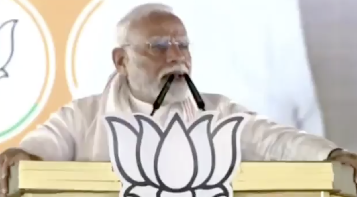 Prime Minister Narendra Modi delivers fear speech in Hazaribagh