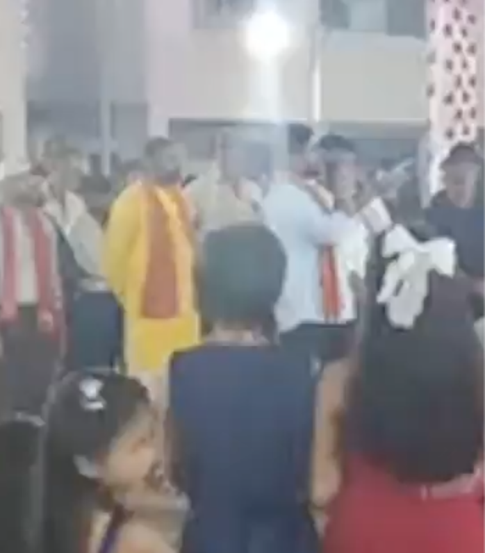 Bhagirathsinh Rathore of Ekta Aj Lakshya hatred & fear towards Muslims at a Graba event in Morbi