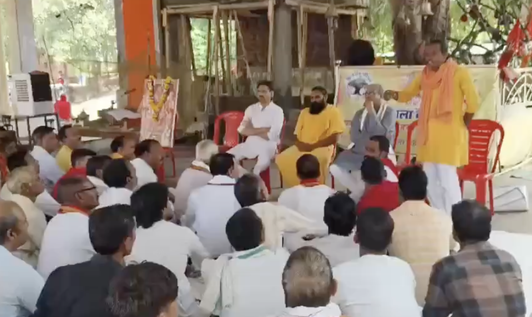 Anti-Muslim conspiracy theories promoted at a VHP-Bajrang Dal event