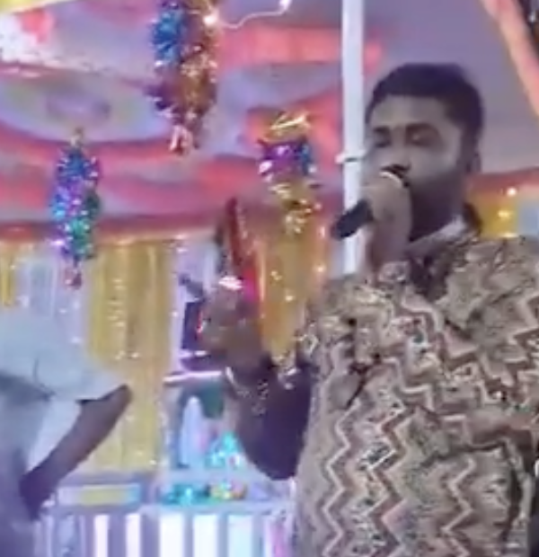 Cow Vigilante Bittu Bajrangi delivers anti-Muslim hate speech in Faridabad