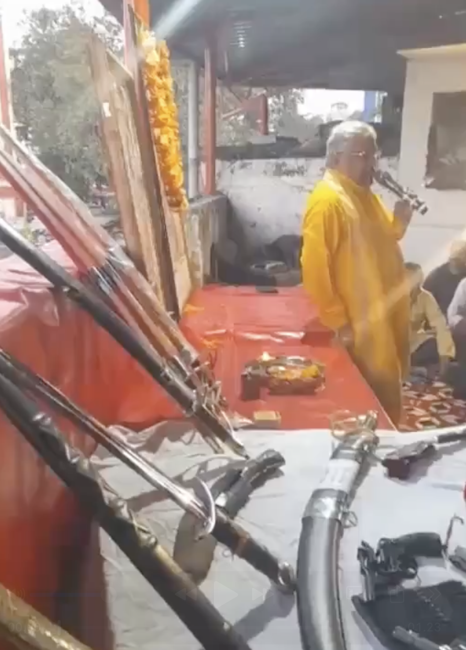 Dehradun Bajrang Dal leader Vikas Verma delivers dangeorus speech