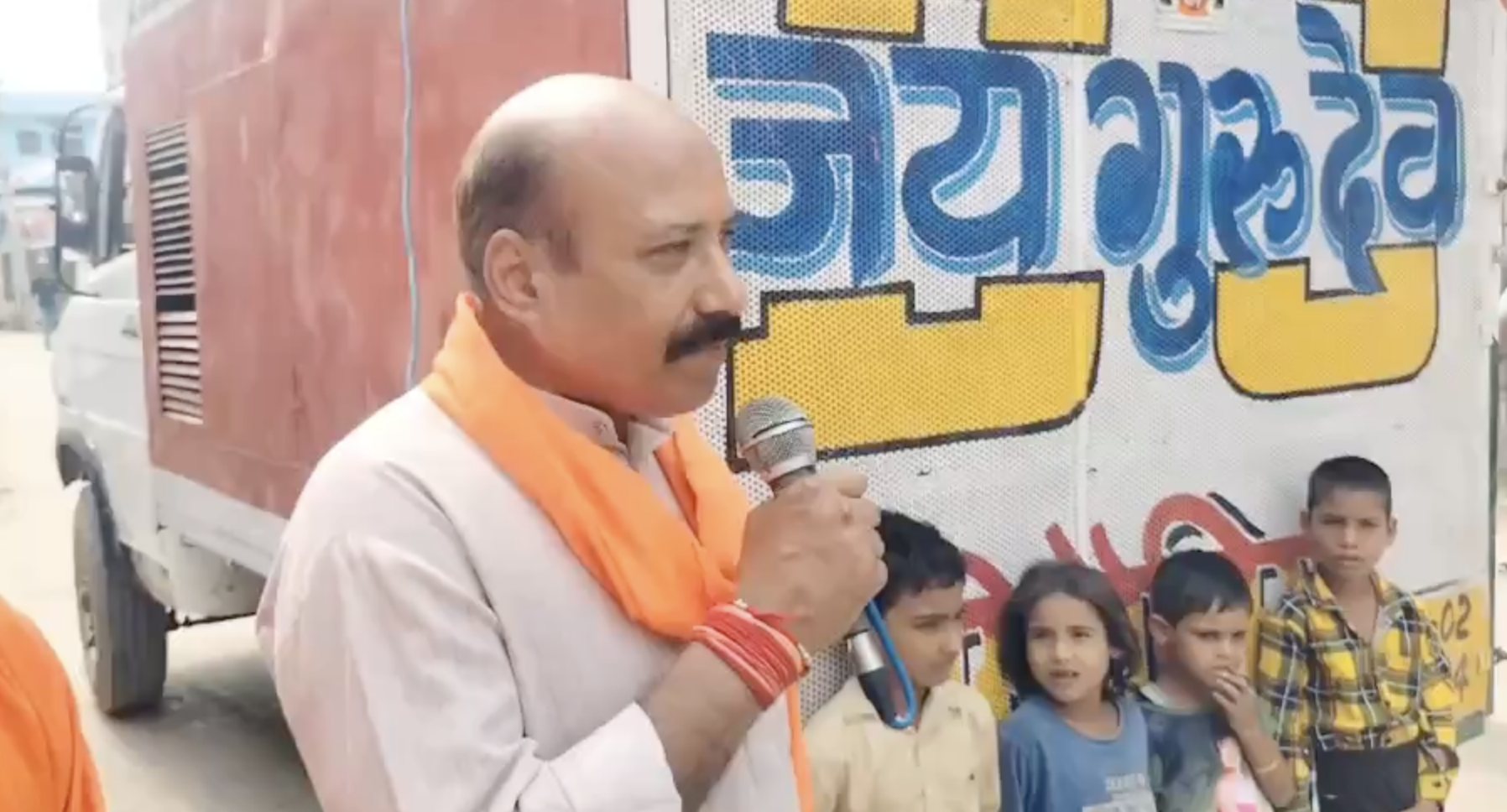 AHP leader Munish Bhardwaj promotes hatred towards Muslims in Palwal