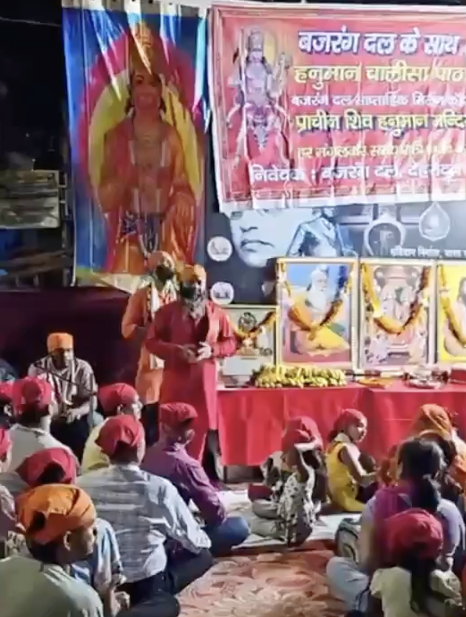 In Dehradun, Bajrang Dal leader Vikas Verma delivers hate speech