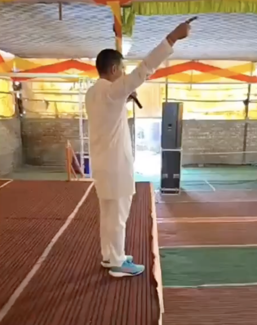 Uttarakhand BJP leader Lakhpat Singh Bhandar delivers hate speech against Muslims