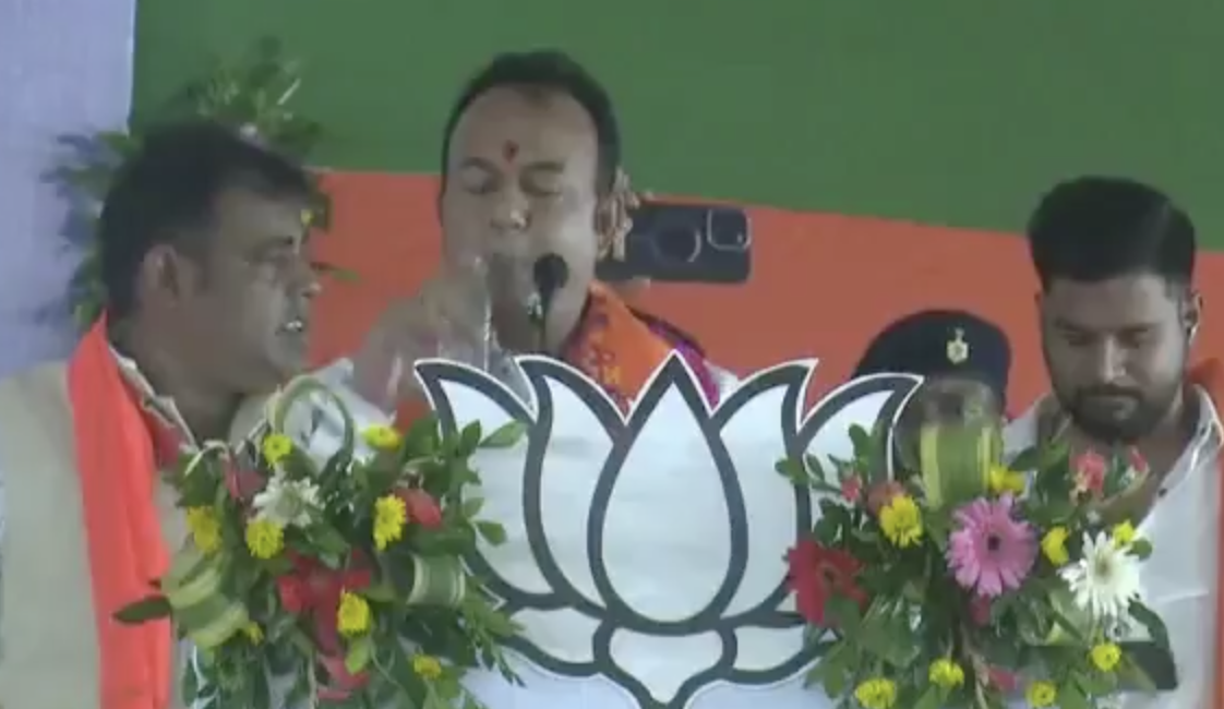 BJP MLA Naveen Jaisawal delivers fear speech in Ranchi