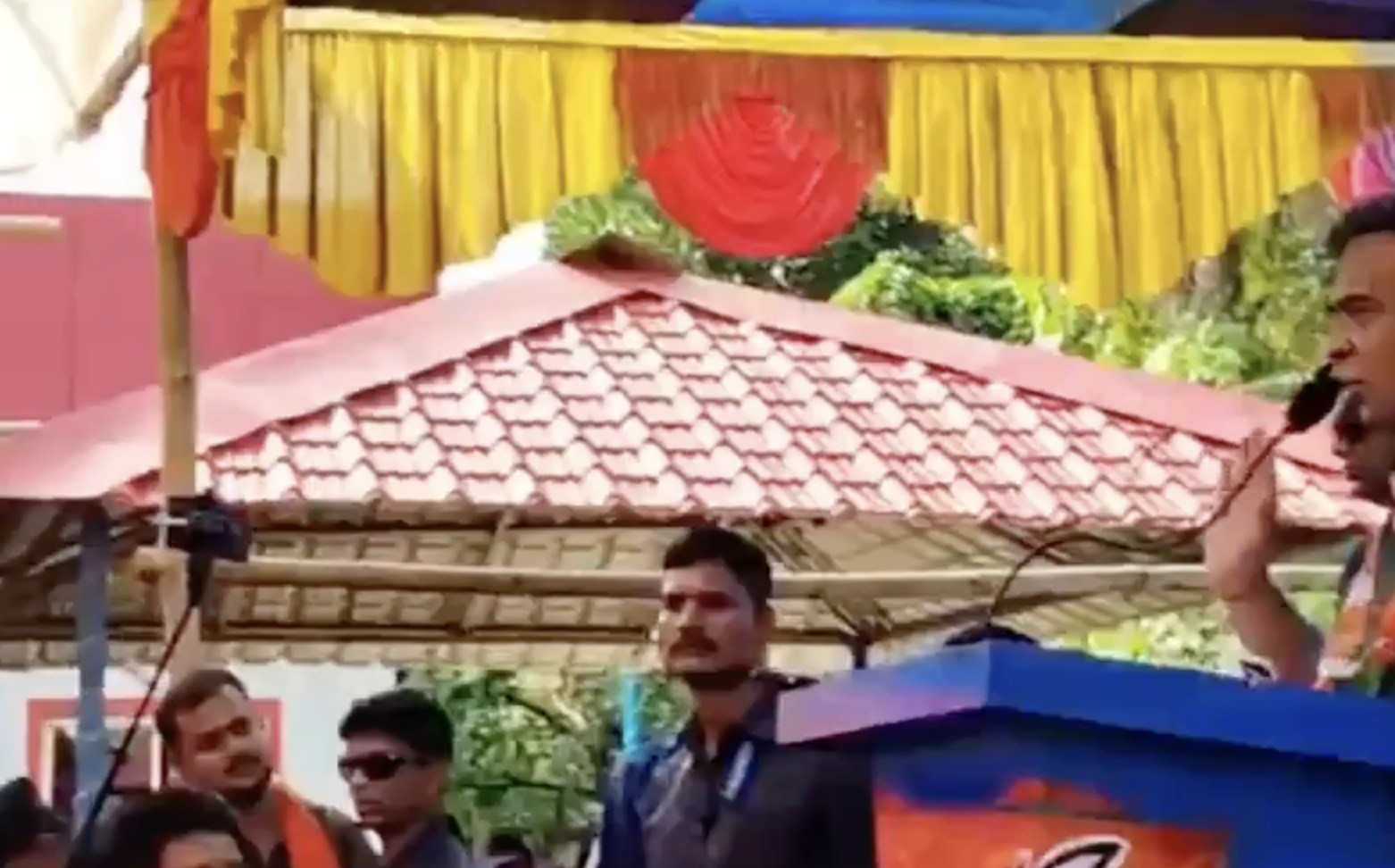 Assam Chief Minister Himanta Biswa Sarma delivers hate speech in Baharagora