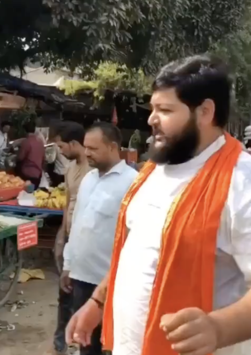 BJP councilor makes it mandatory for fruit and vegetable sellers to display their names on carts in Najafgarh