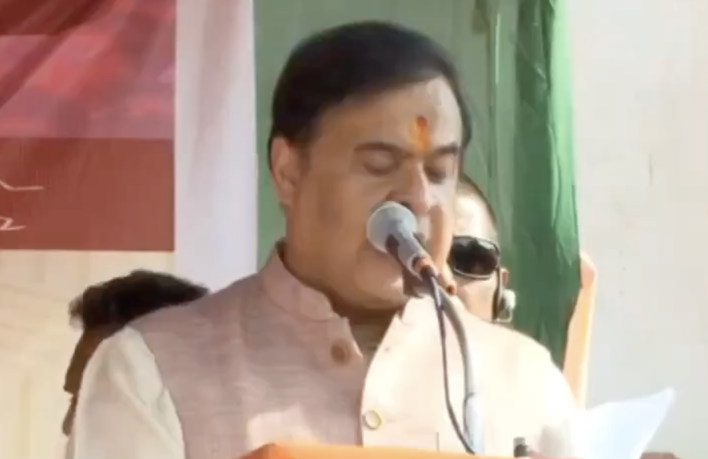 Assam CM Himanta Biswa Sarma fear mongers about the alleged rise in the Muslim population in Panki