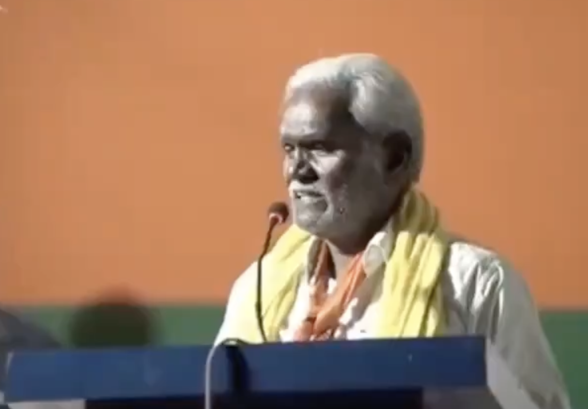 BJP leader Champai Soren delivers fear speech in Chakulia