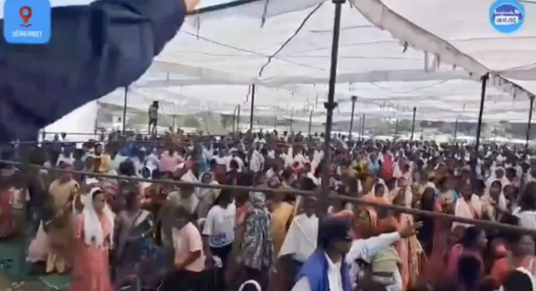 Members of Rajwar community disrupted a convention organised by Christians over alleged religious conversions