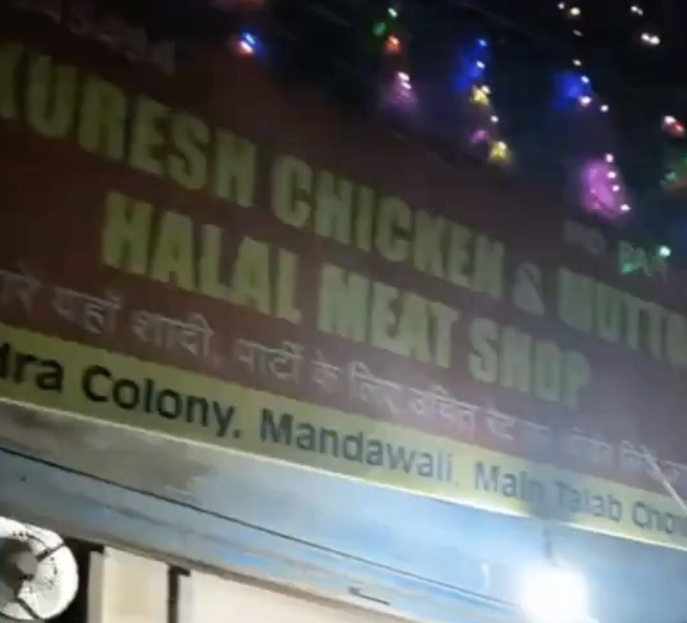 In Delhi, BJP Councilor Ravinder Singh intimidates Muslim-owned meat shop owners