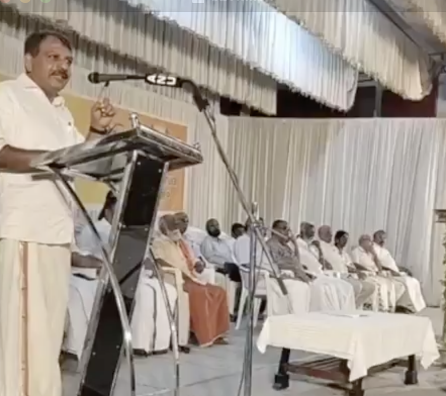 Hindu Aikya Vedi leaders promote anti-Muslim conspiracy theories at an event in Kochi