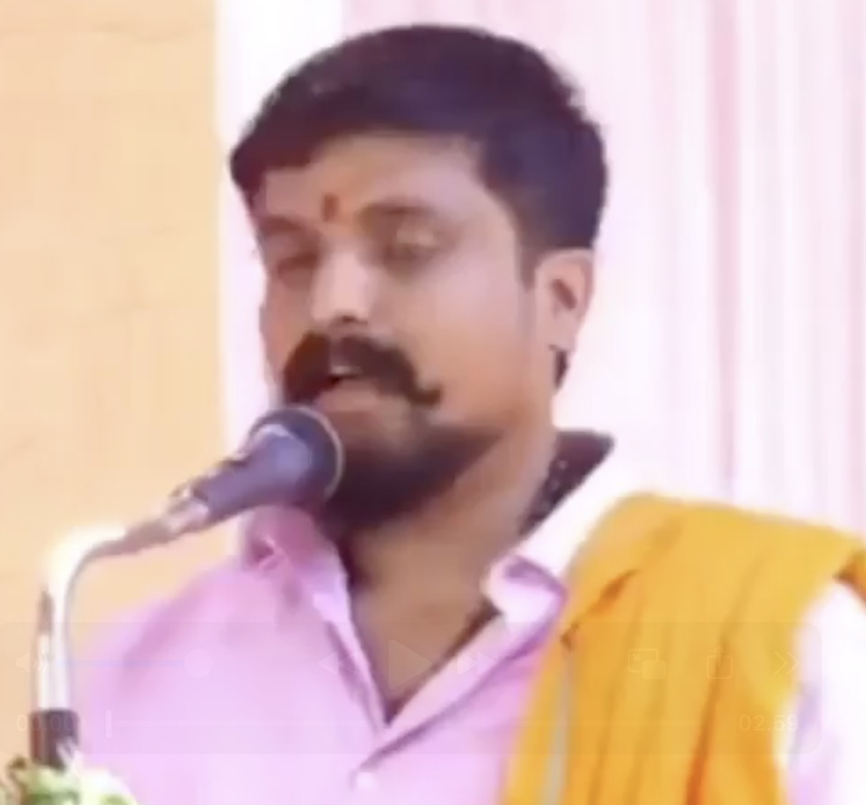 Karnataka based cow vigilante advocates boycotting Muslim businessmen and halal-certified products