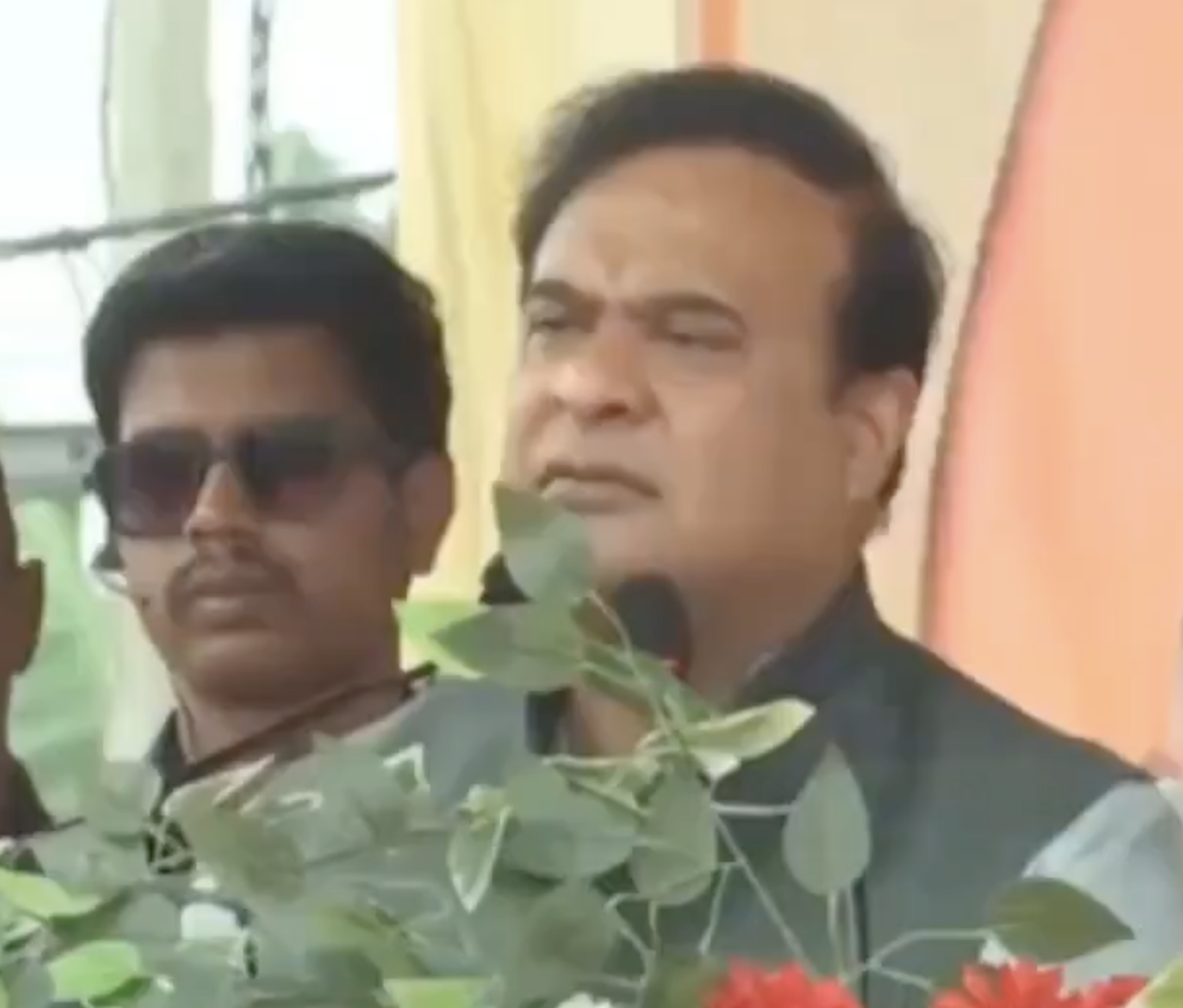 Assam Chief Minister Himanta Biswa Sarma delivers anti-Muslim hate speech in Chatra