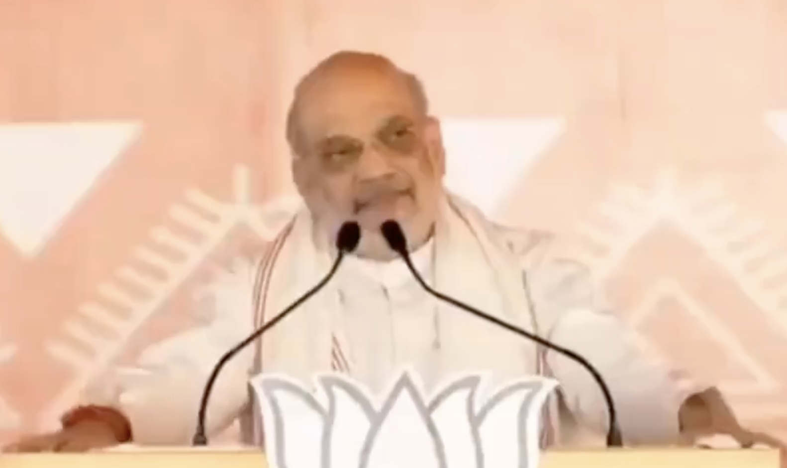 Home Minister Amit Shah delivers fear speech in Ranchi