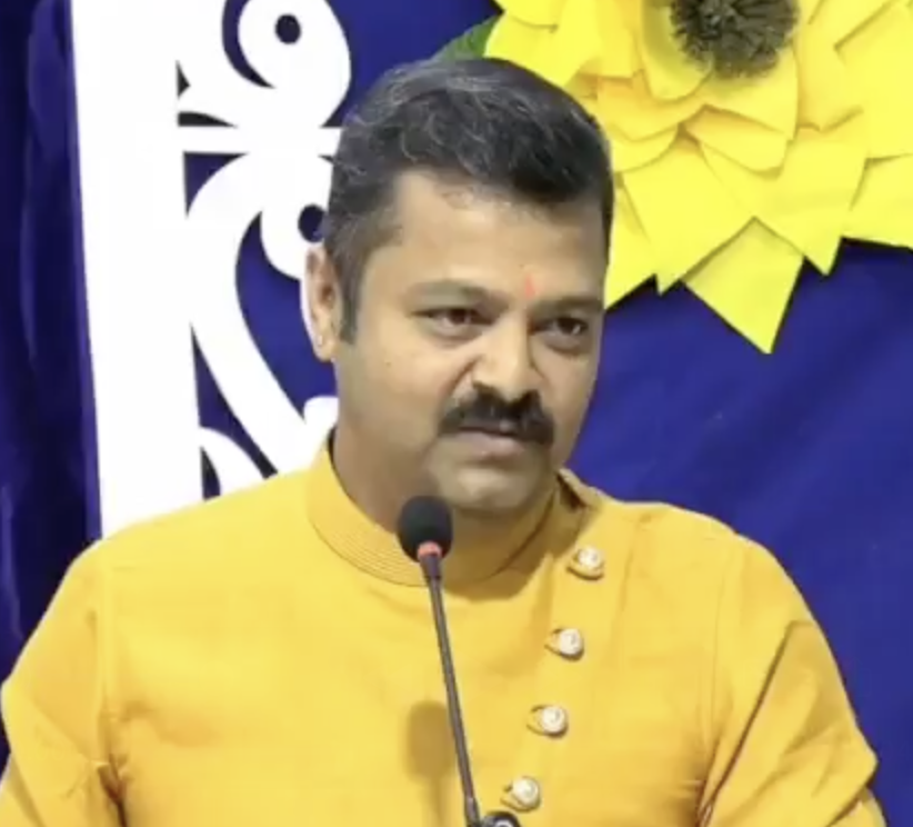 Hindu right-wing leader Chakravarthy Sulibele delivers anti-Muslim hate speech; promotes conspiracy theory of love Jihad