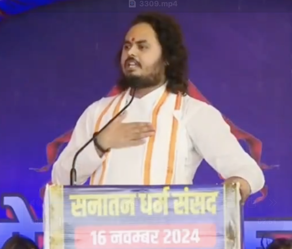 Monk Abhay Das calls for economic boycott of Muslims