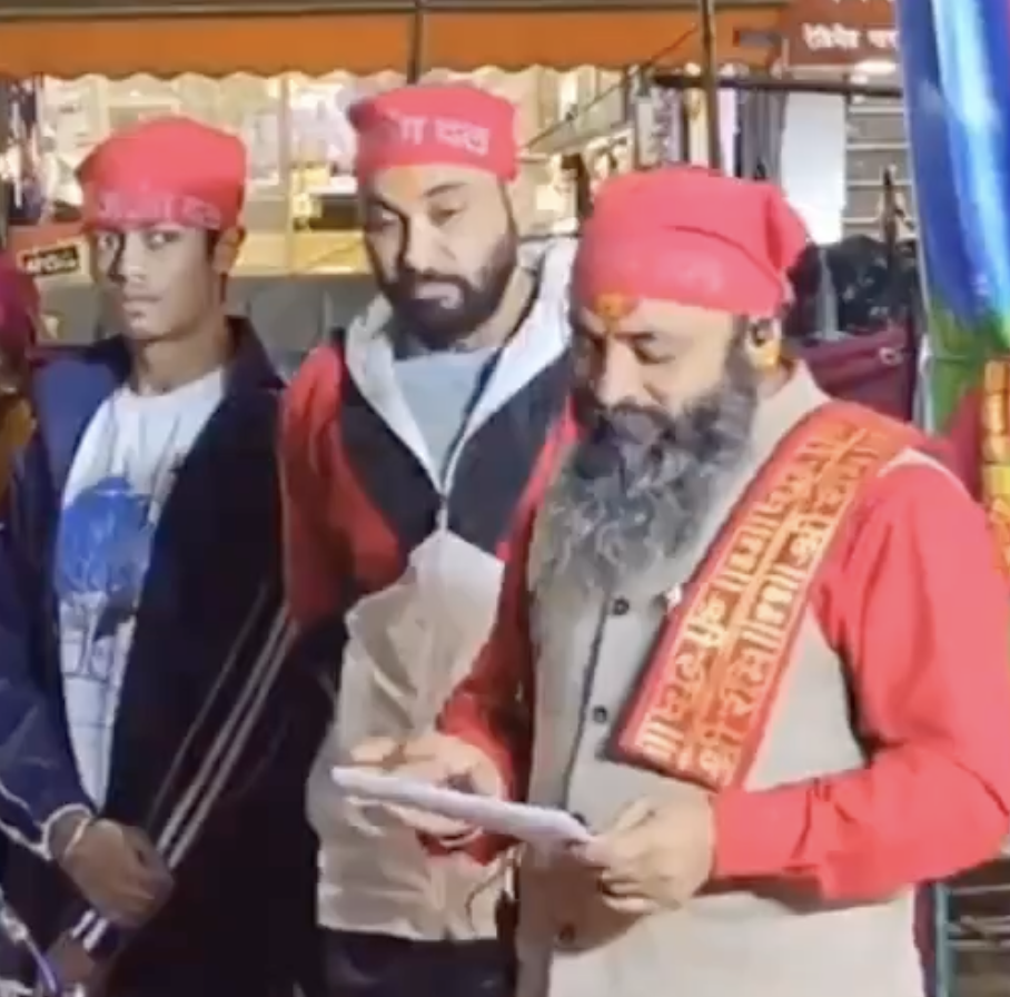 Bajrang Dal leader Vikas Verma delivers hate speech targeting Muslims in Dehradun