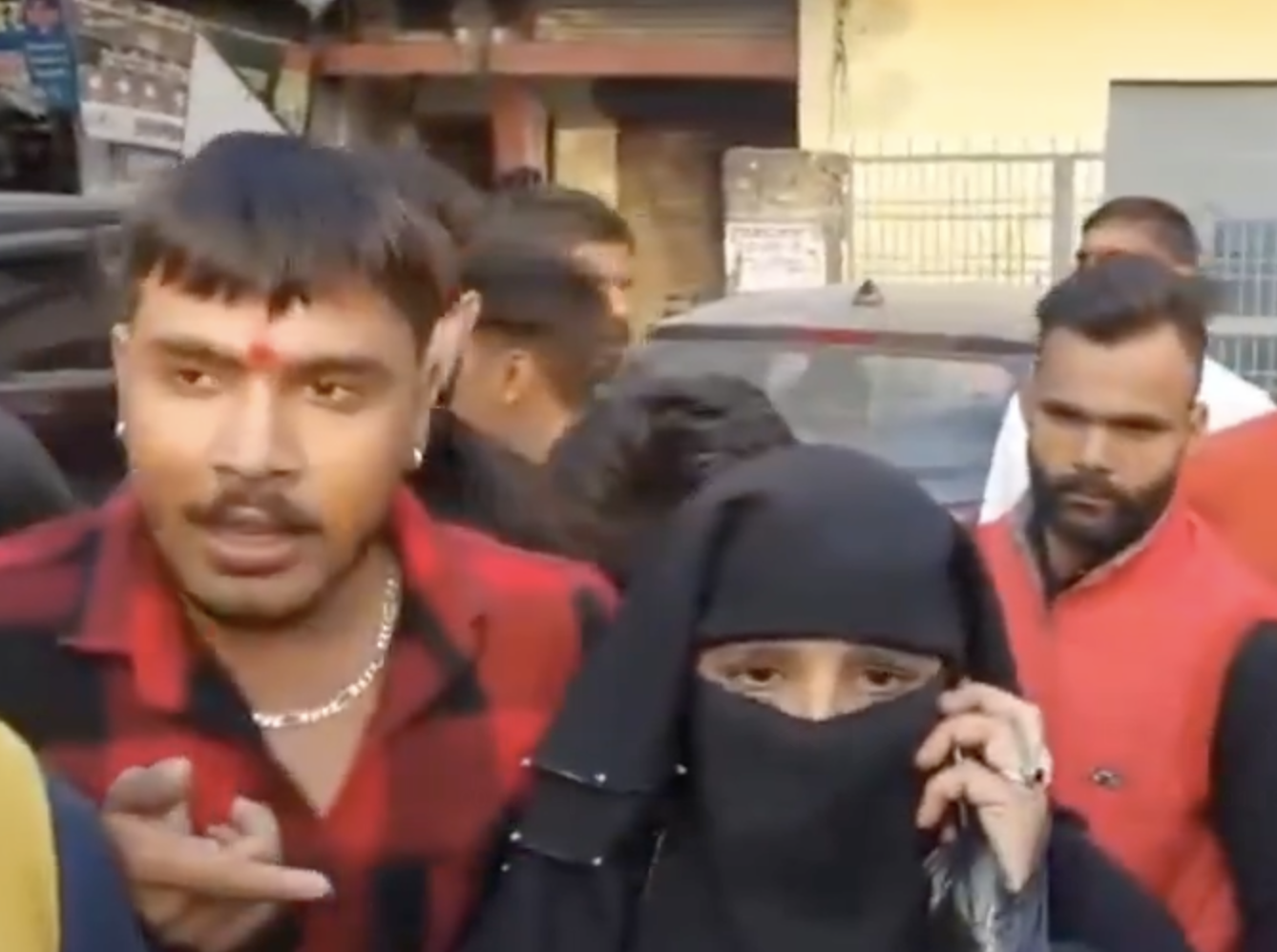 Cow vigilantes harassed a Muslim woman over suspicion of carrying beef