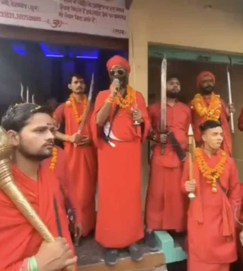 Monk Madhuram Sharan Shiva promotes boycott of Muslims