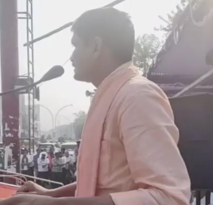 Sri Ram Sene leader Siddalinga Swamy delivers hate speech against Muslims and Waqf Board, promoting anti-Muslim conspiracy theories