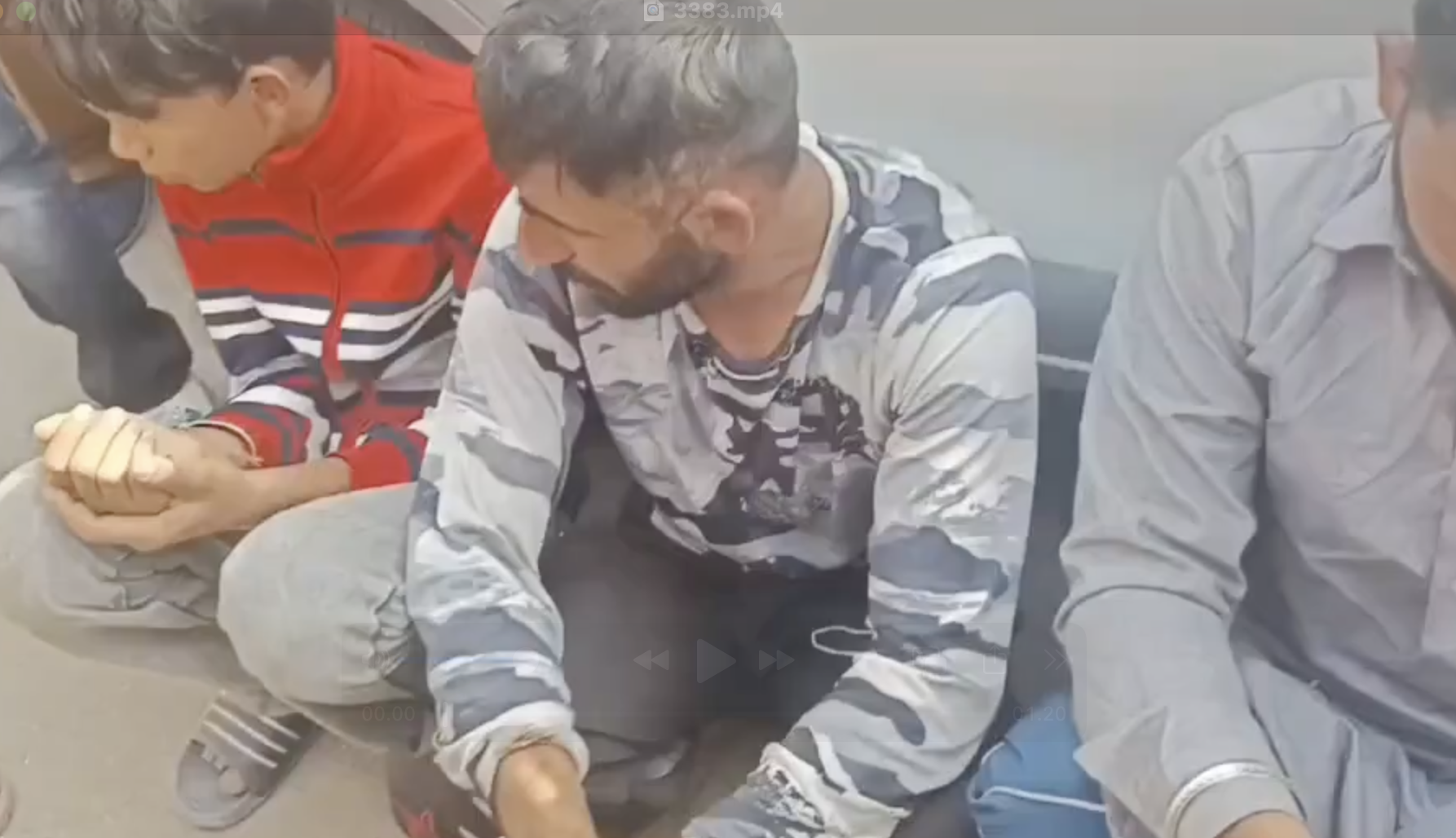 Members of Gau Raksha Dal harassed three men over accusations of stealing cows