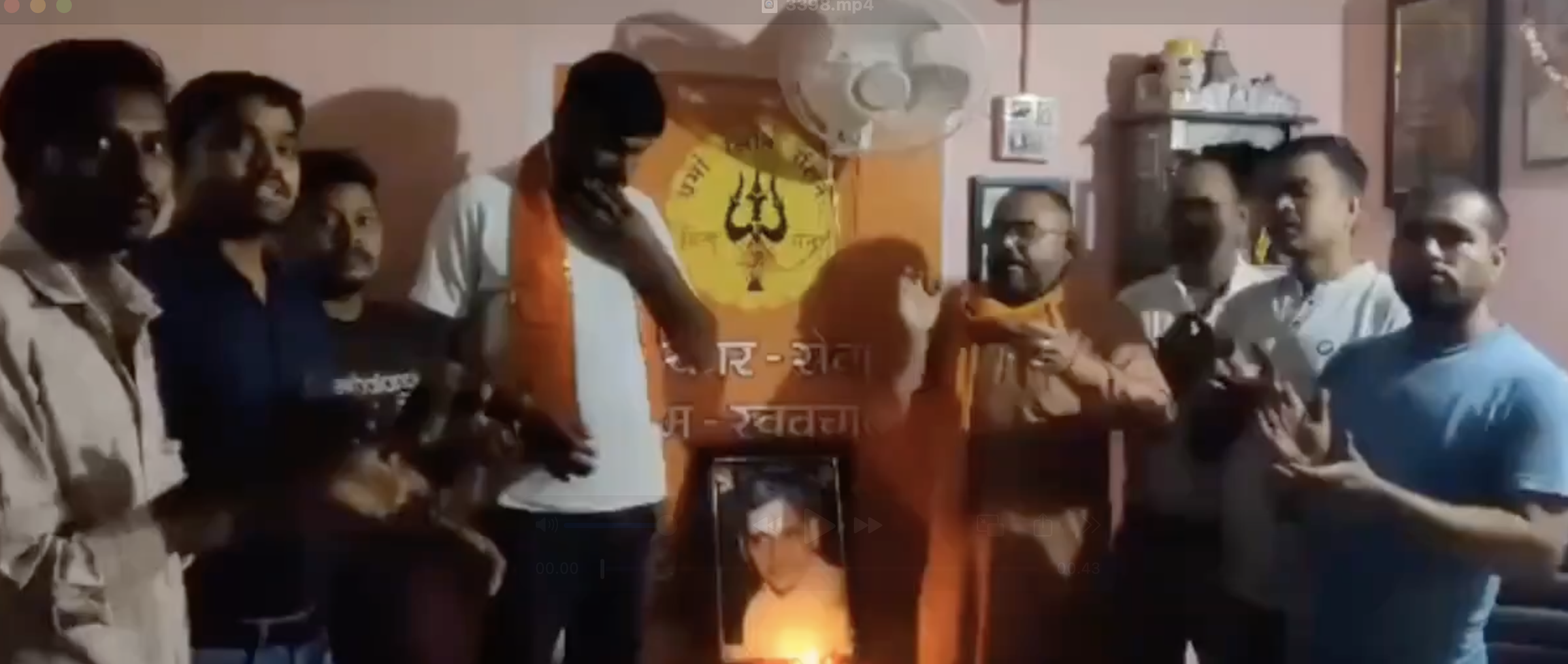 Hindu Sena organizes event to commemorate nathuram godse’s death anniversary