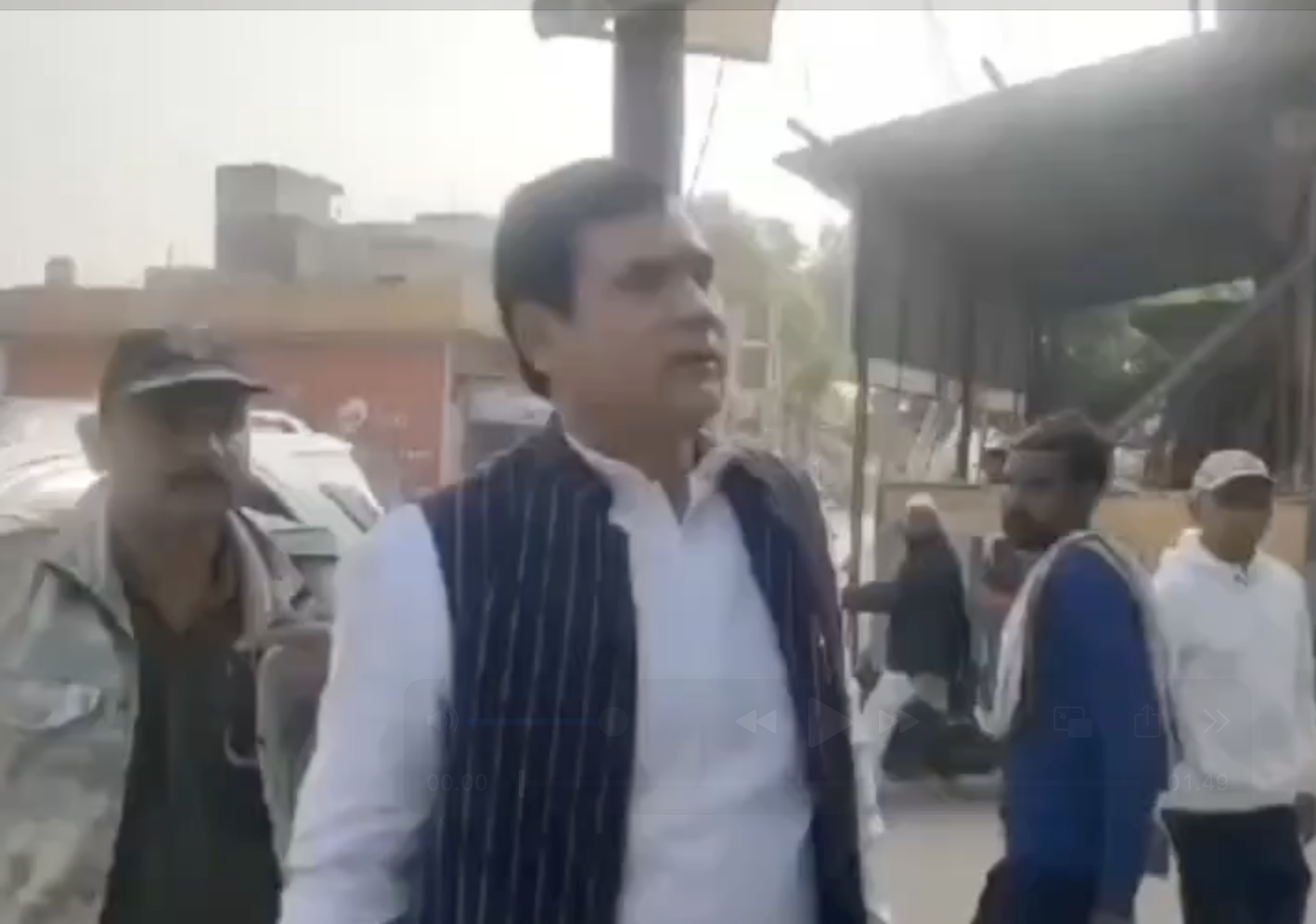 BJP MLA Nand Kishor Gurjar raids meat shops, demands closure