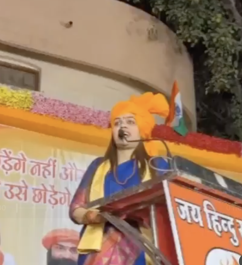 BJP politician uses anti-muslim slurs, claims ‘sanatani girls end up in pieces’ with muslims