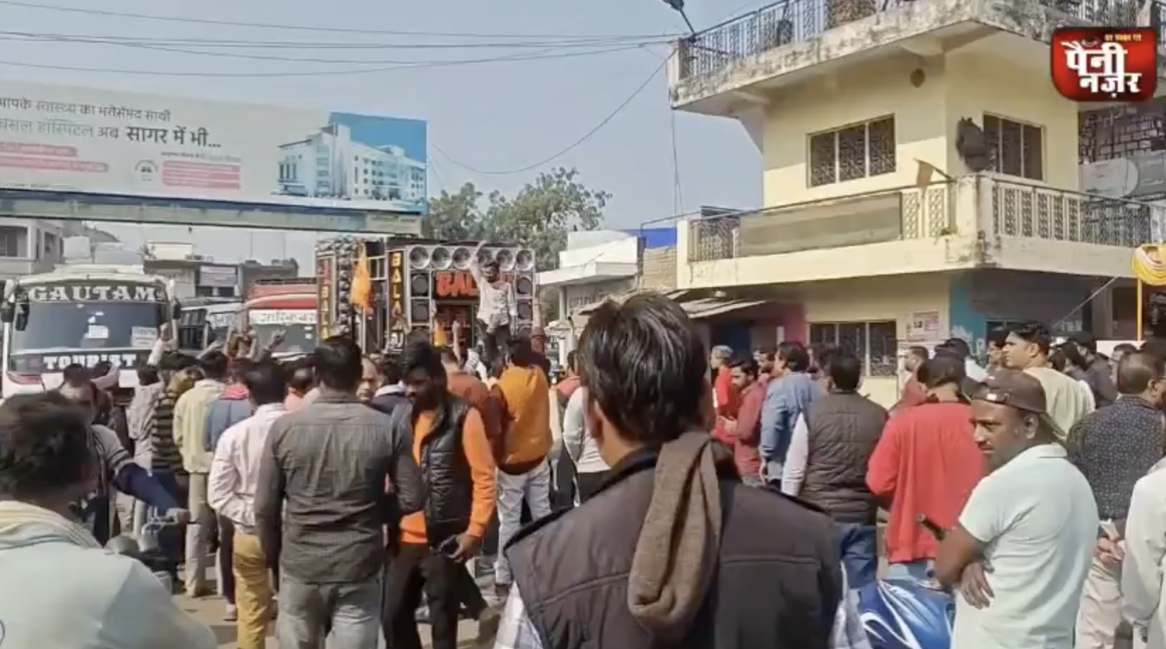 Bajrang dal leader amplifies ‘love jihad’ and ‘land jihad’ conspiracies during protest