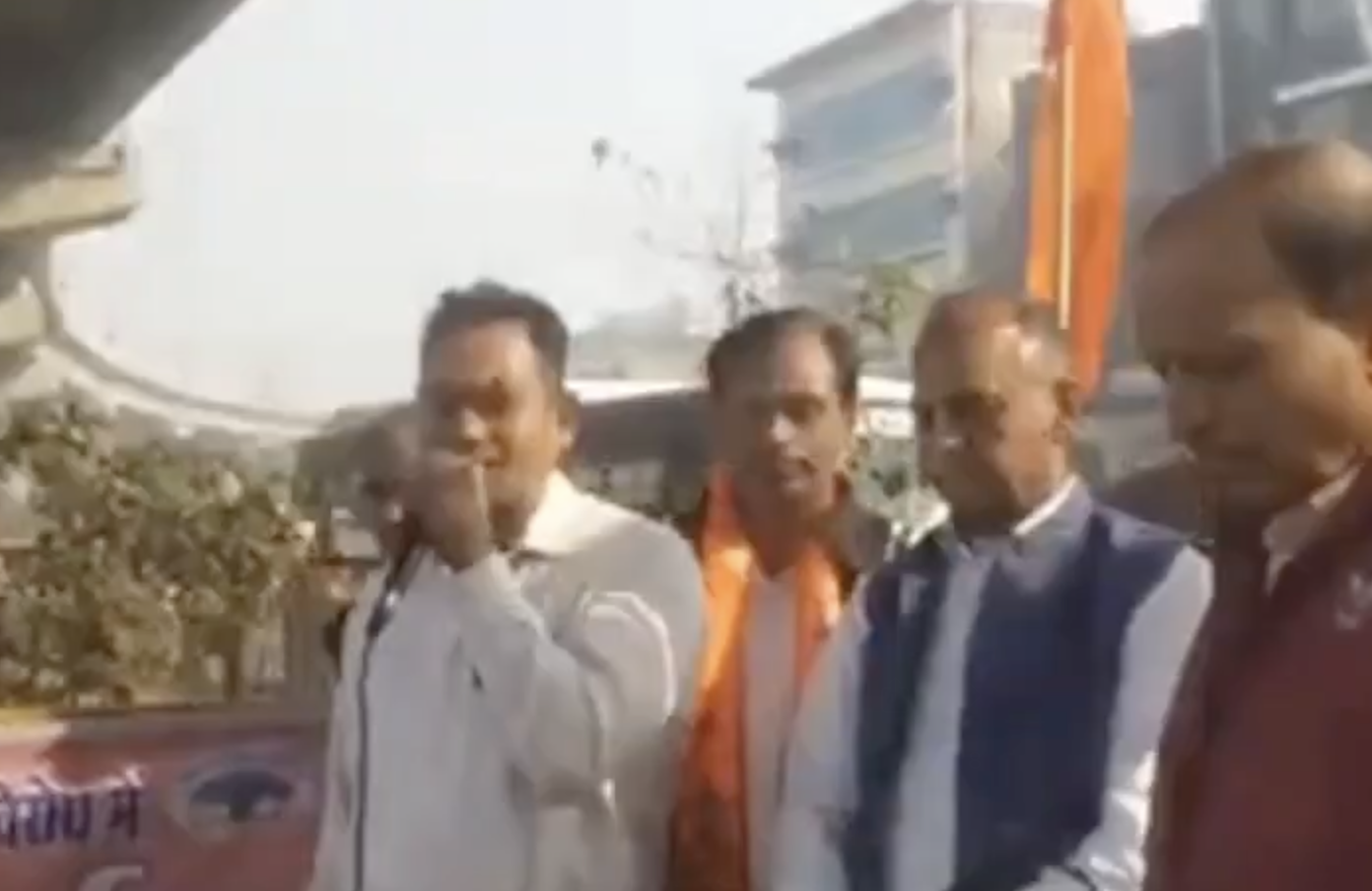 Far-right leader at VHP-Bajrang Dal protest calls for violence against Muslims