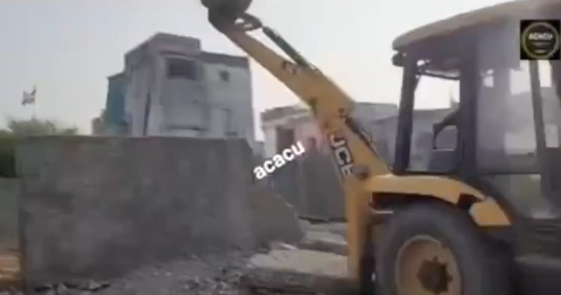 Administration demolishes muslim-owned slaughterhouses, owners claim unfair notification