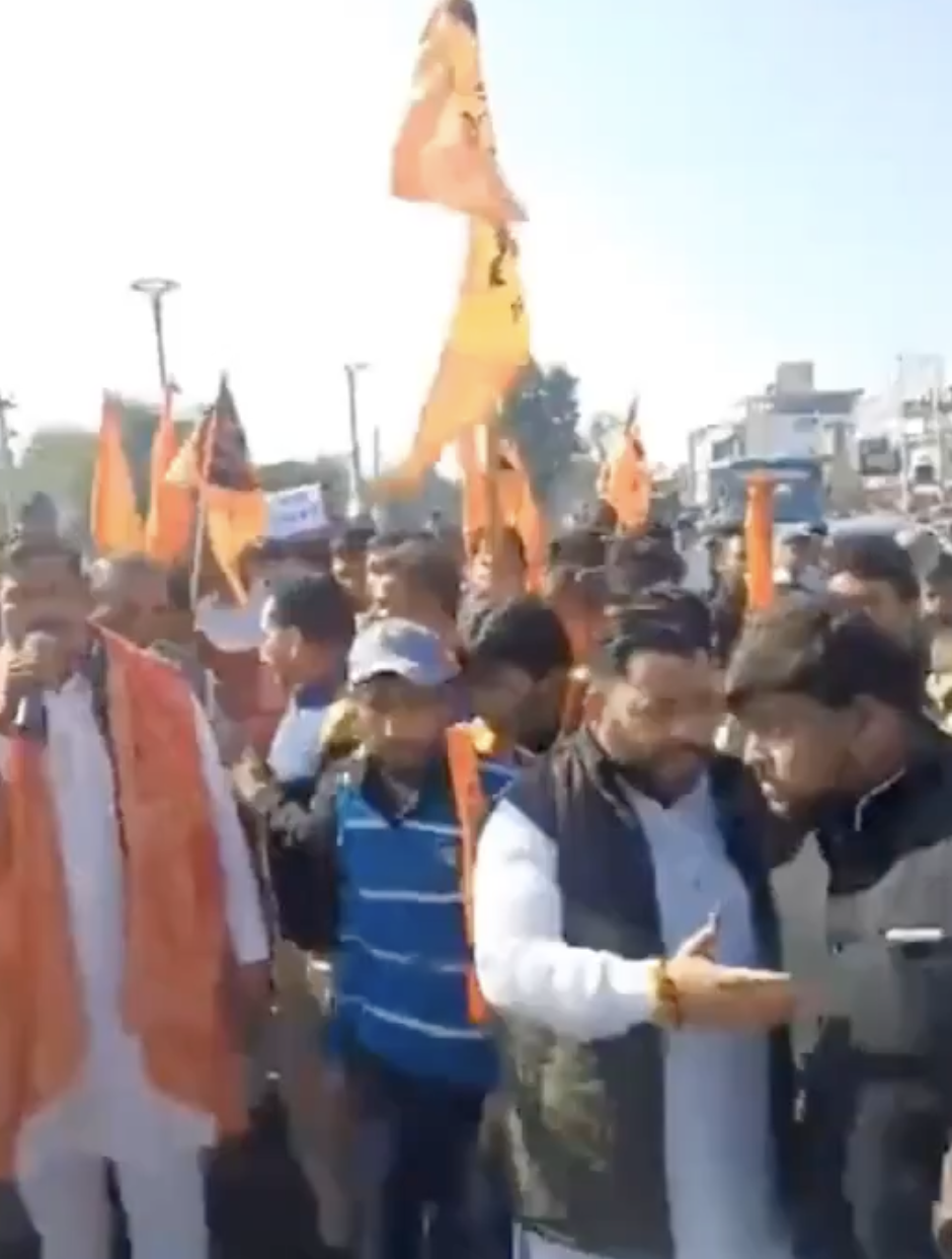 Far-right rally demands hindu rashtra, raises anti-muslim slogans