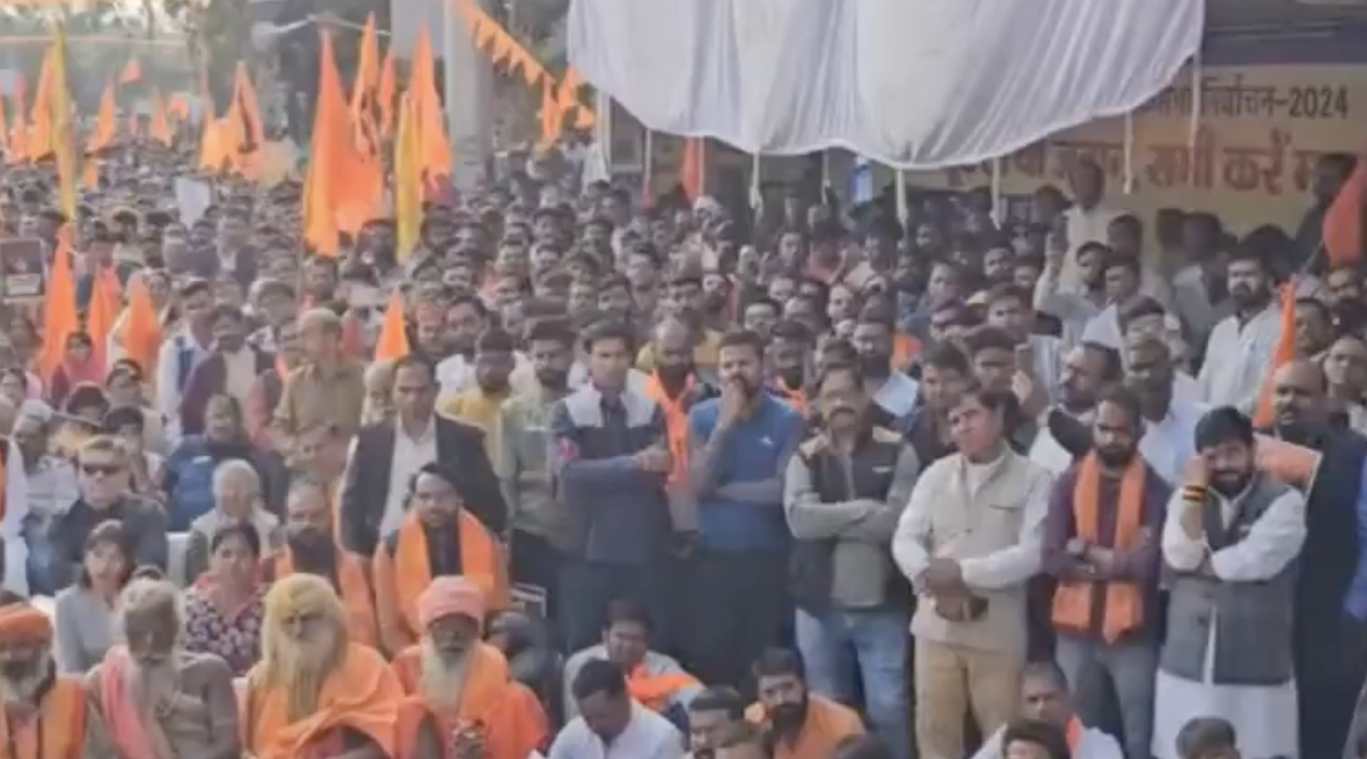 BJP leader Ashwini Upadhyay fuels fears of demographic change, promotes conspiracy theories at protest