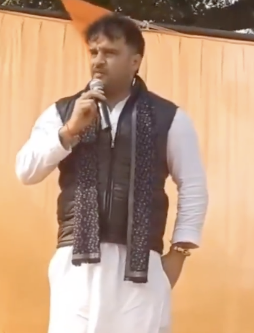 Far right leader advocates violence against “jihadi,” calls for hindu women to arm themselves at rally