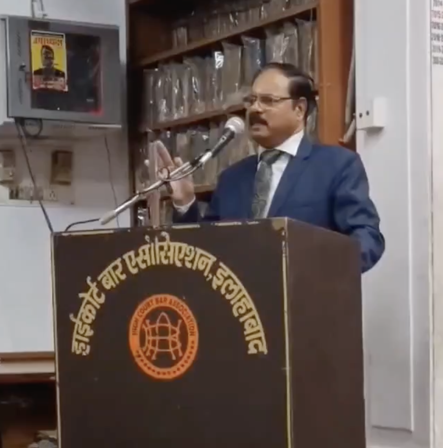 Allahabad high court justice delivers hate speech with anti-Muslim slurs at VHP event