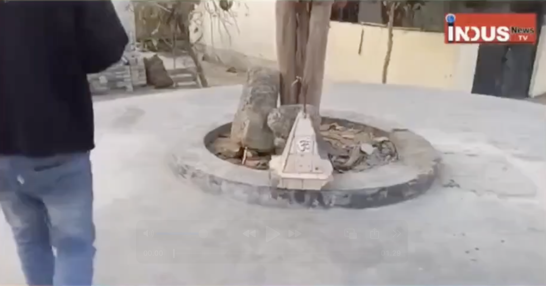 RSS, Bajrang Dal members vandalize Samrat Ashok Buddha Paryatan Sthal, accuse Buddhists of illegal occupation