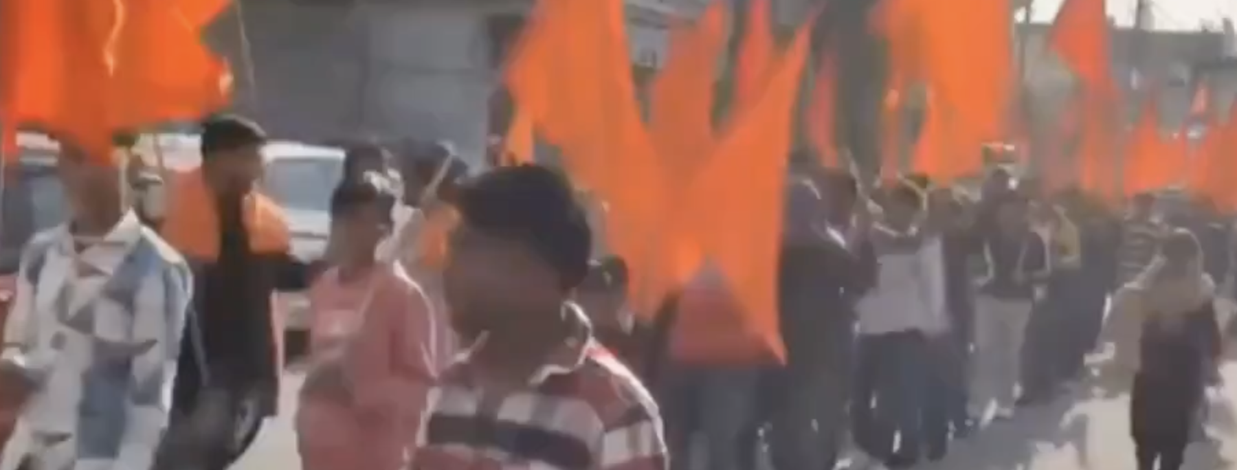 VHP-Bajrang Dal Rally Glorifies Babri Demolition with Inflammatory Slogans